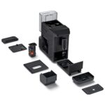 Tchibo Esperto mini Volautomaat Zwart - Kleinste Koffiemachine 16cm met Maalbonen & Touch-Display - Afbeelding 6