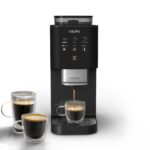 KRUPS Coffee Crush Extra Volautomatische Koffiemachine 15 cm Breed RVS Maalwerk 15 Bar Zwart