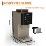 KRUPS Coffee Crush Extra Volautomatische Koffiemachine 15 cm Maalwerk Espresso Lungo Beige - Afbeelding 9