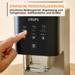 KRUPS Coffee Crush Extra Volautomatische Koffiemachine 15 cm Maalwerk Espresso Lungo Beige - Afbeelding 6
