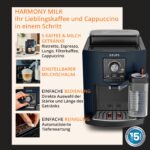 KRUPS Harmony Milk Volautomatische Koffiemachine EA5094E0 met Melksysteem, 5 Koffiespecialiteiten - Afbeelding 6